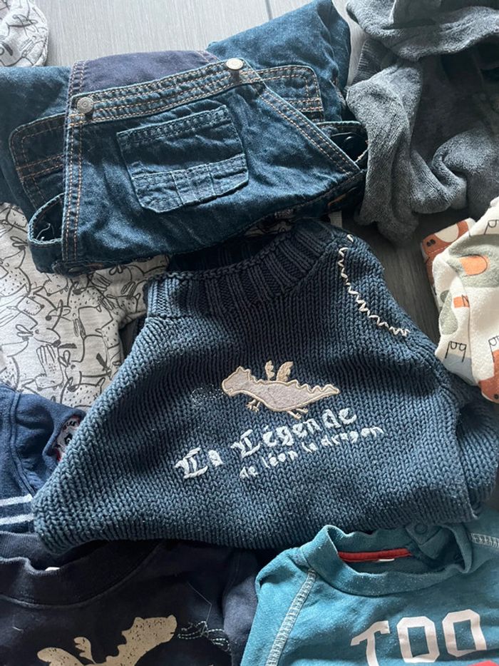 Lot vêtements bébé 12 mois garçon très bon état - photo numéro 6
