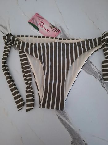 Bas de maillot à rayures