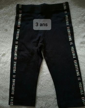 Legging court 3 ans
