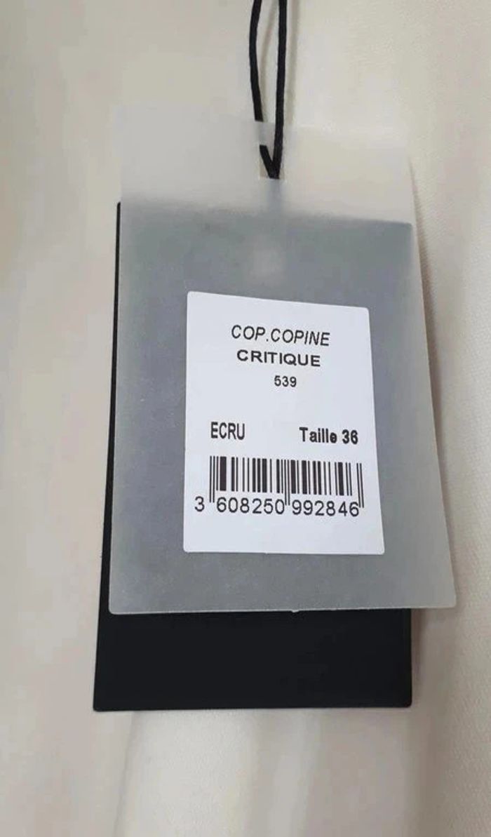 45 € Caraco écru estival Cop Copine taille 36 - photo numéro 3