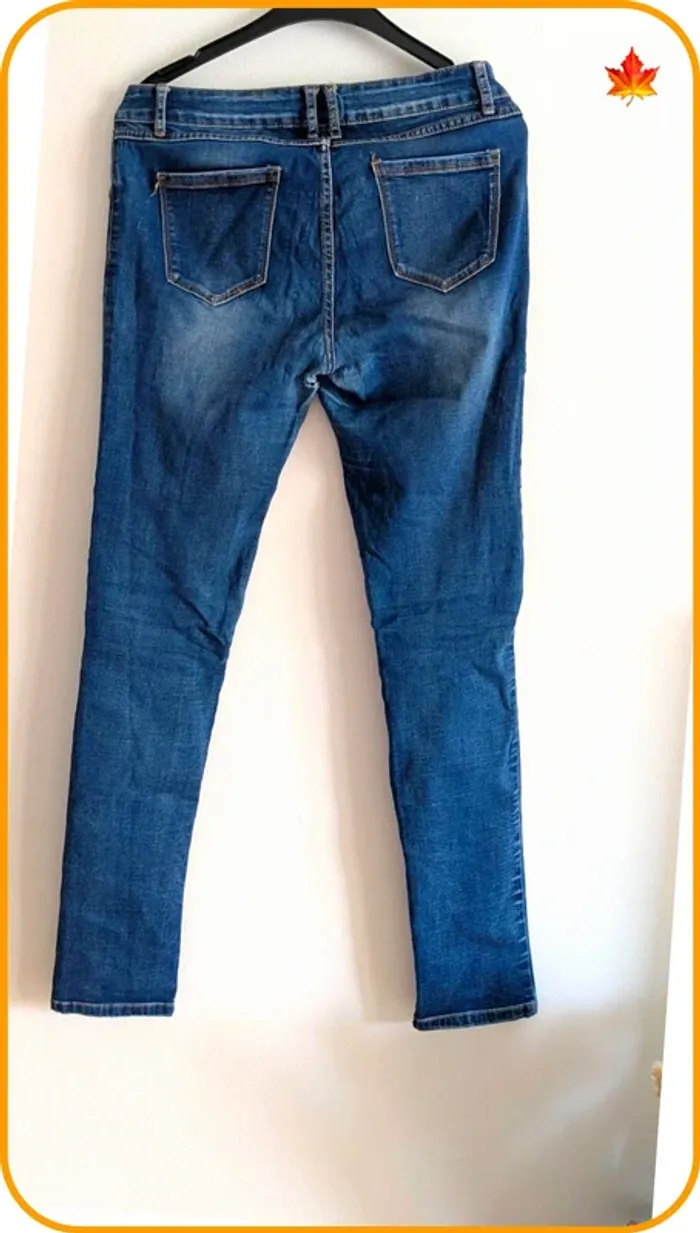 Jeans à motifs slim femme 40 - photo numéro 2
