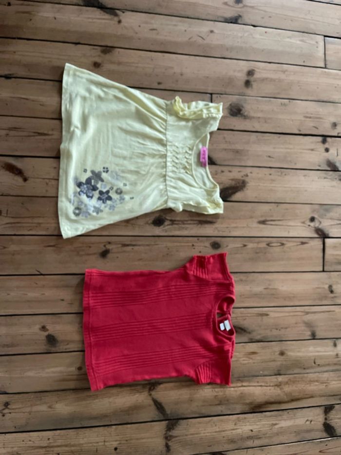 Lot de deux T-shirts, trois ans