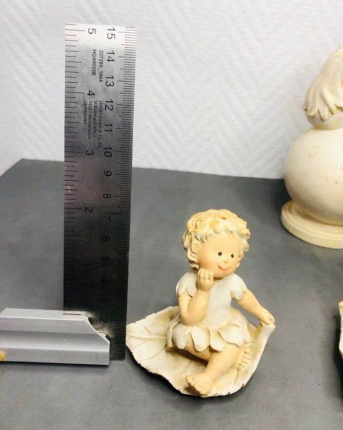 Statuettes angelots résine - photo numéro 6
