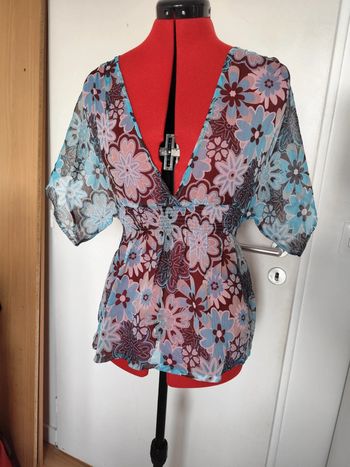 Blouse style kimono