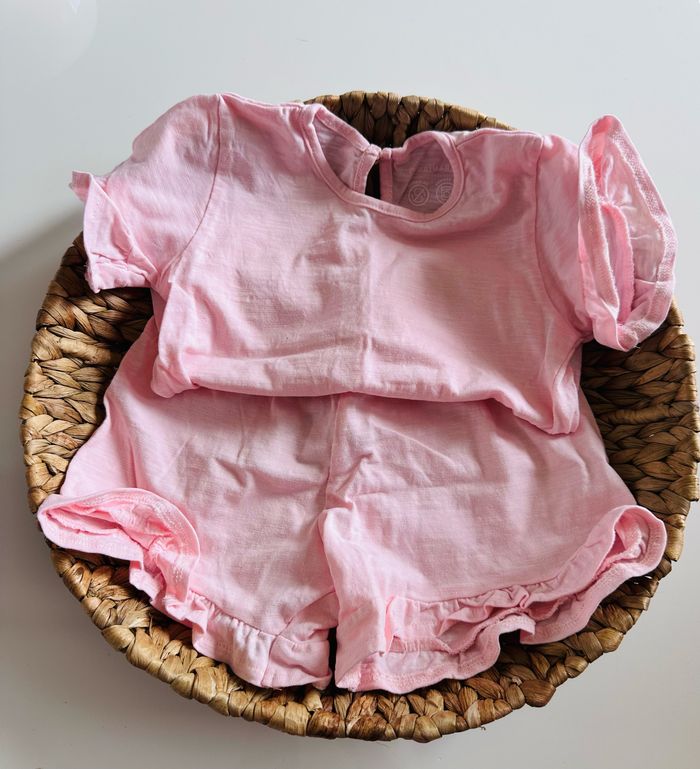 Lot vêtements bébé fille été 9 mois - photo numéro 3