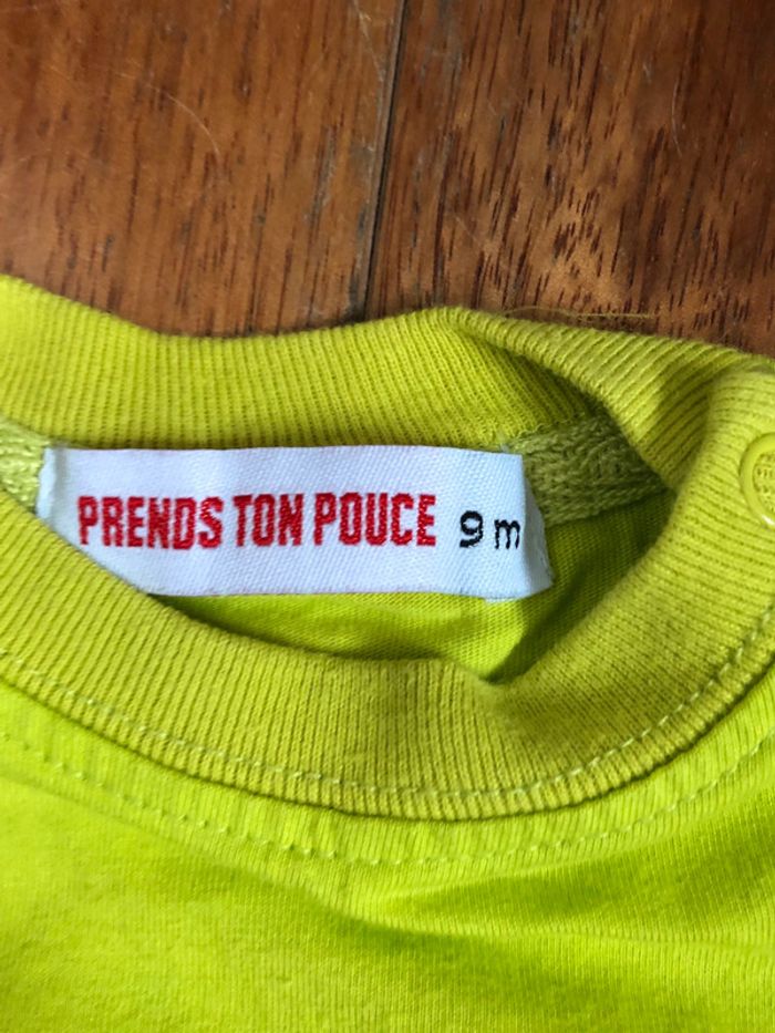 Tee shirt vert 9M - photo numéro 2