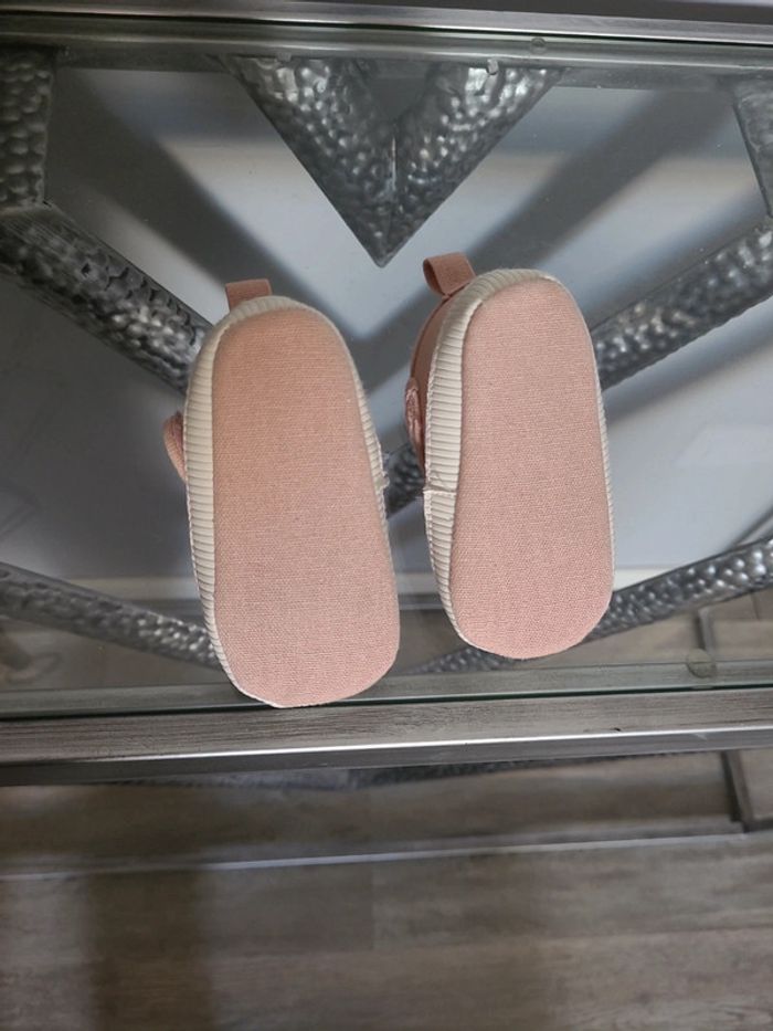 Paire de chaussures sandales rose fille - photo numéro 3