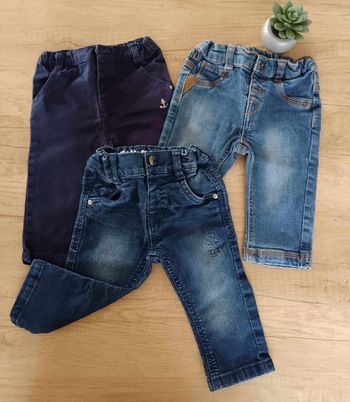Lot 3 pantalons