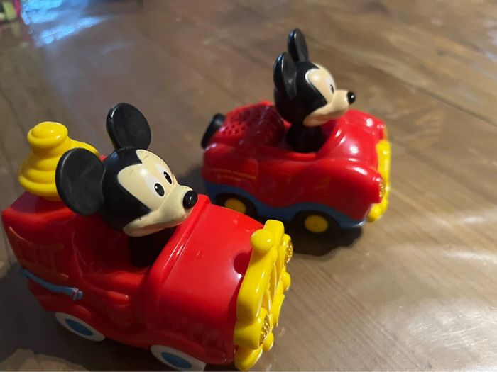 Lot de 2 voitures vtech Mickey - photo numéro 2