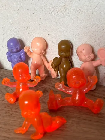 Lot babies vintage 7 babies