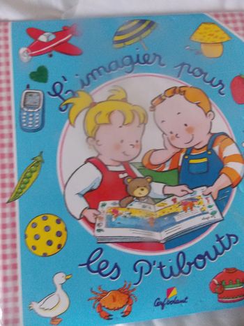 Livre L'imagier pour les P'tibouts