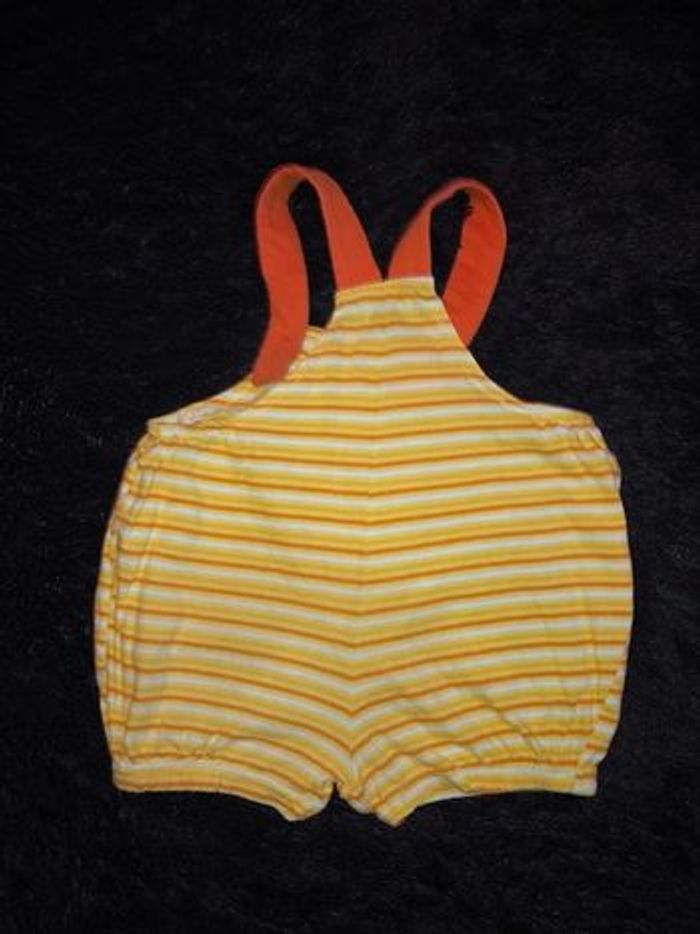 Salopette short / Barboteuse Alphabet 12 mois (74 cm) - photo numéro 2