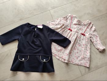 Lot de 2 robes 6 mois