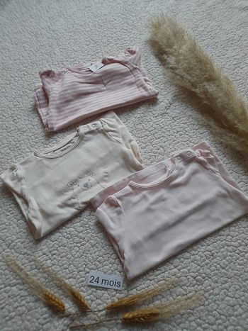 Lot de 3 pull fin 24 mois