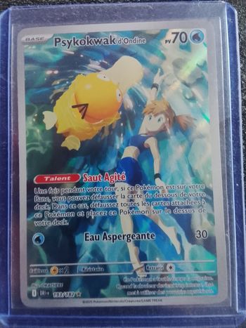Carte de Pokémon français 