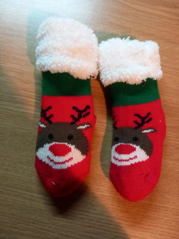 Chaussons Theme Noel