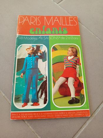 Magazine paris mailles enfants 2 13 ans