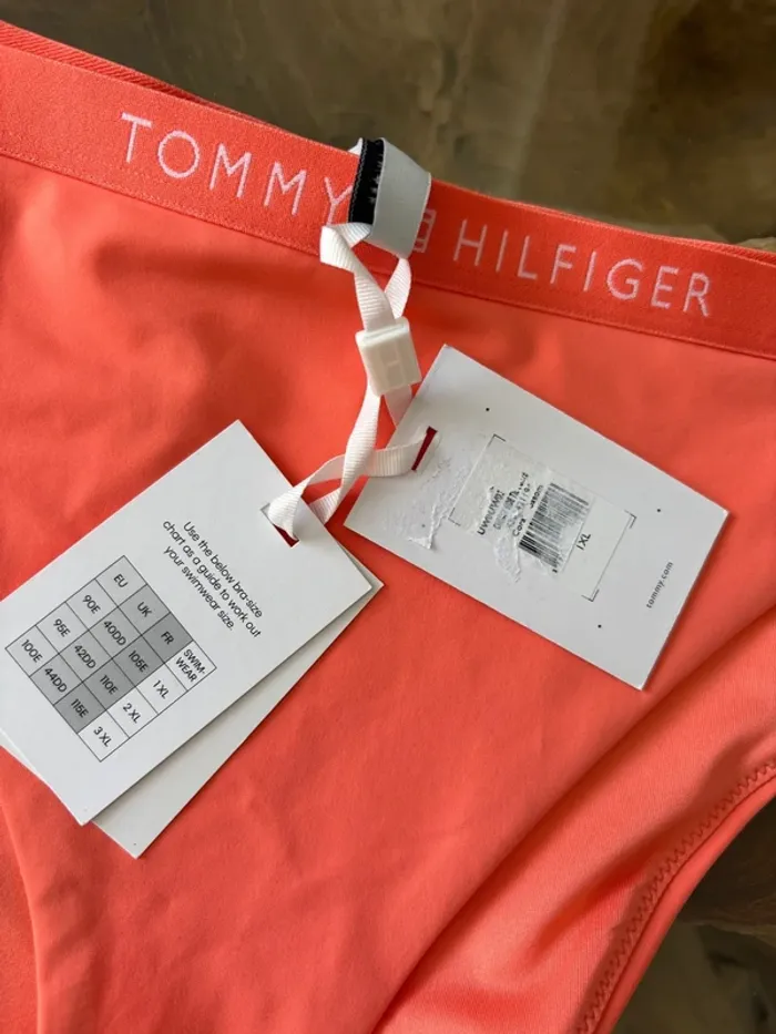 Bas de maillot de bain Tommy Hilfiger corail 48 - photo numéro 4