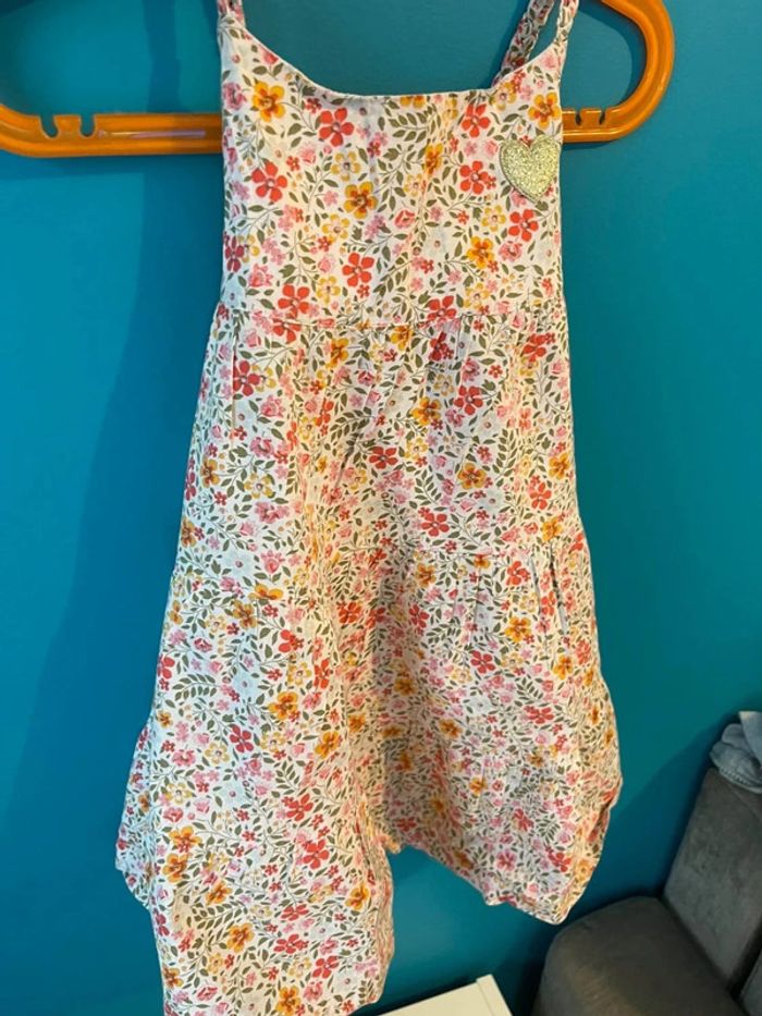 Jolie robe fleurie 4 ans sergent Major