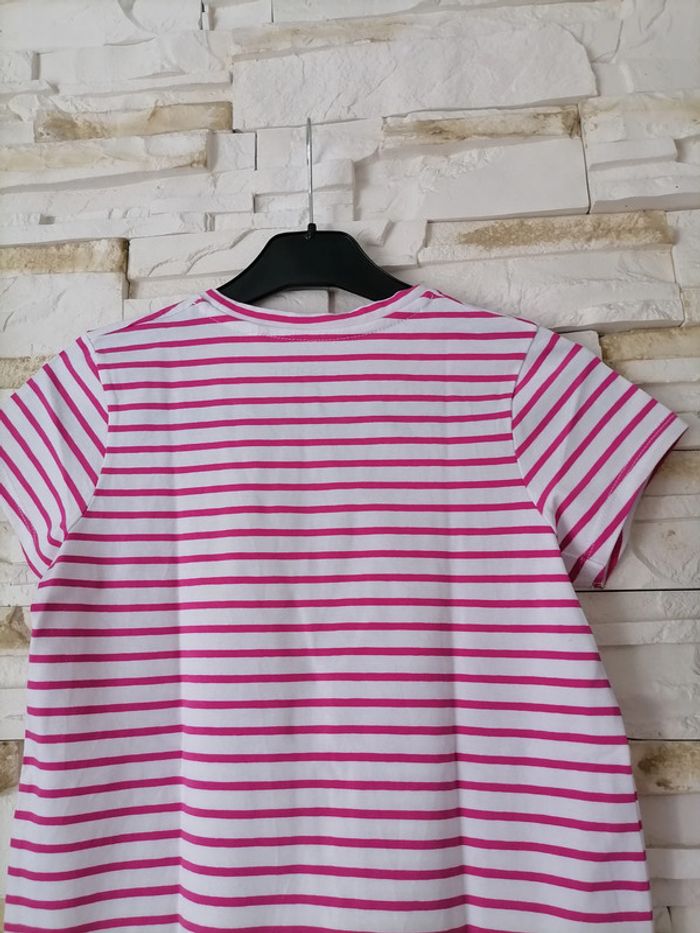 T shirt fille Marinière - photo numéro 6