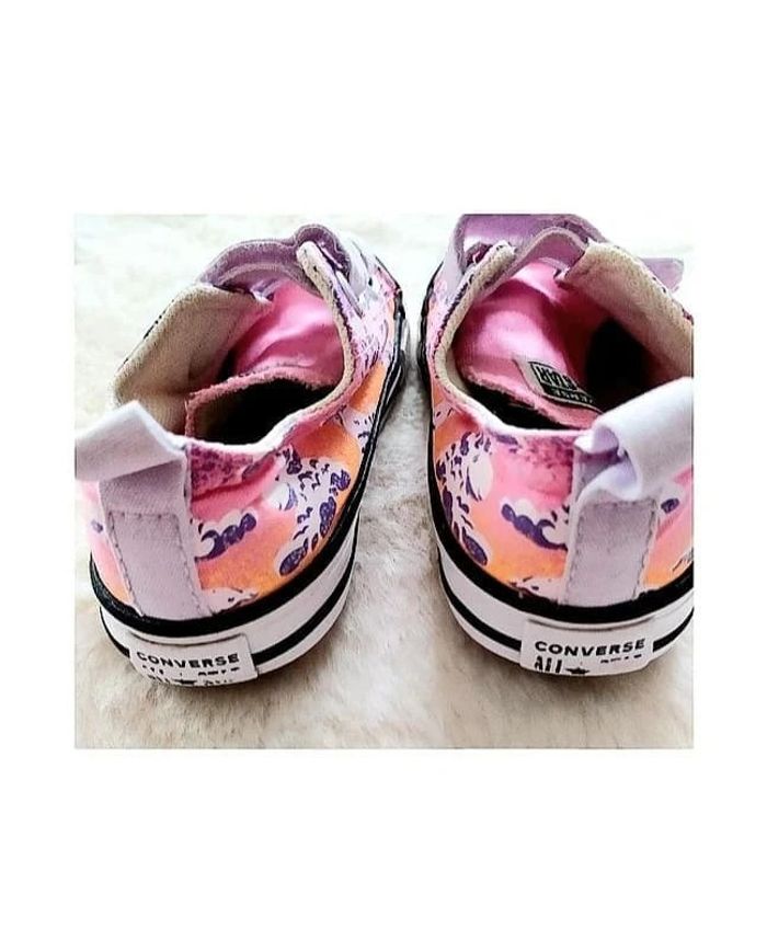 Converse à scratch motif Panda Chuck Taylor All Star low easy-on. - photo numéro 3