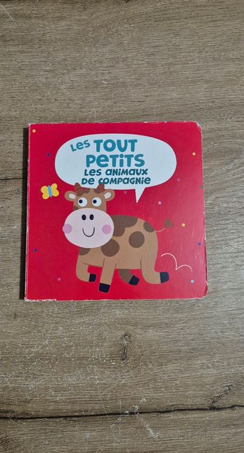 Livre imagier animaux de compagnie 