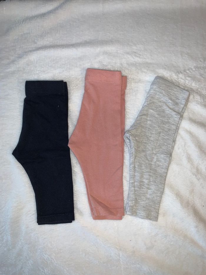 Lot de 3 leggings 6 mois kiabi