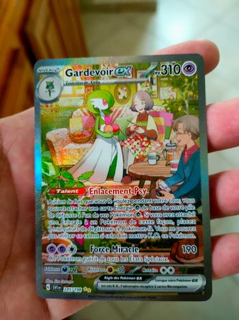 Carte pokémon gardevoir ex 245/198