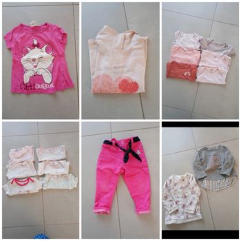 Lot vêtements fille