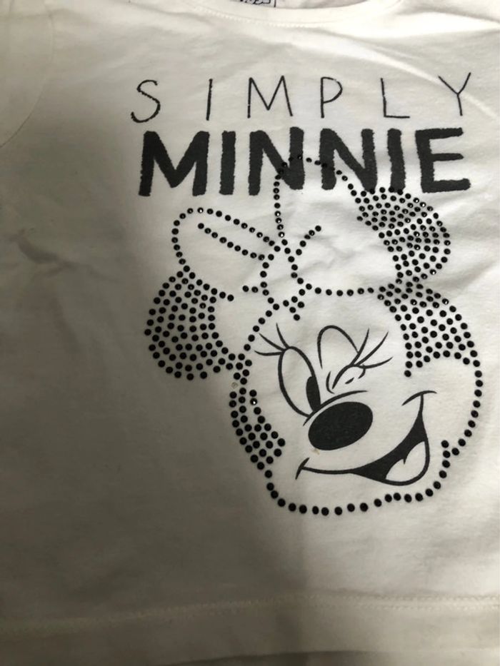#T-shirt manche longue minnie 3 ans - photo numéro 4