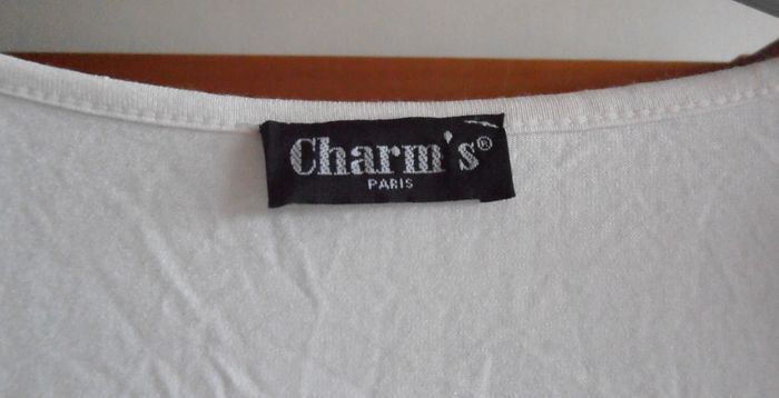 Blouse habillée femme, Charm's Paris, taille S 36, haut de soirée - photo numéro 4