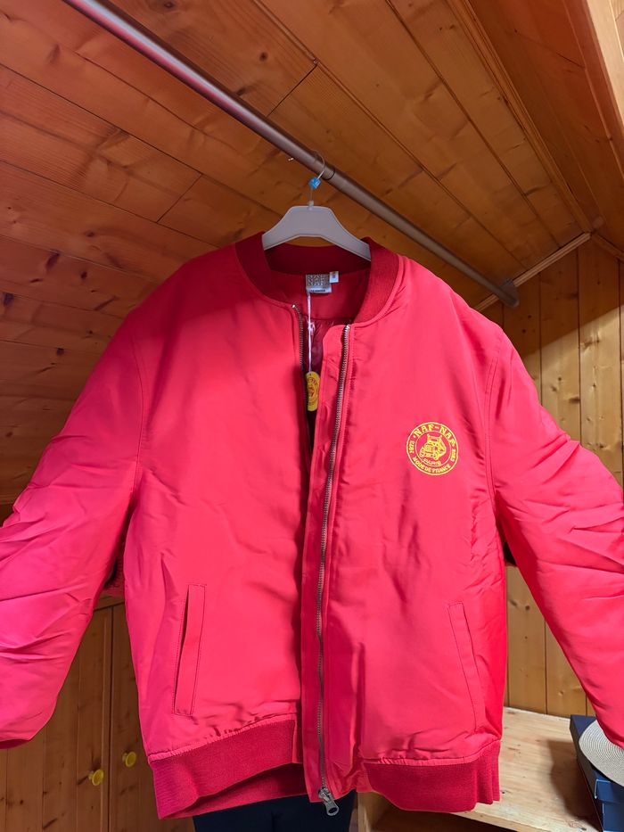 Veste matelassée Naf Naf rouge - photo numéro 5