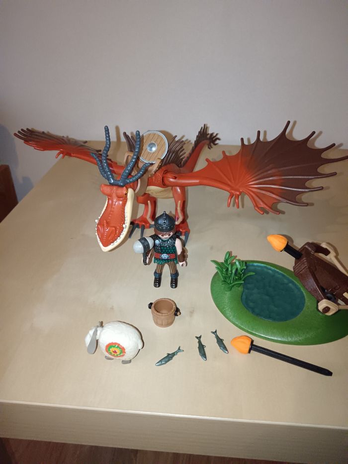 Dragon playmobil kroquefer