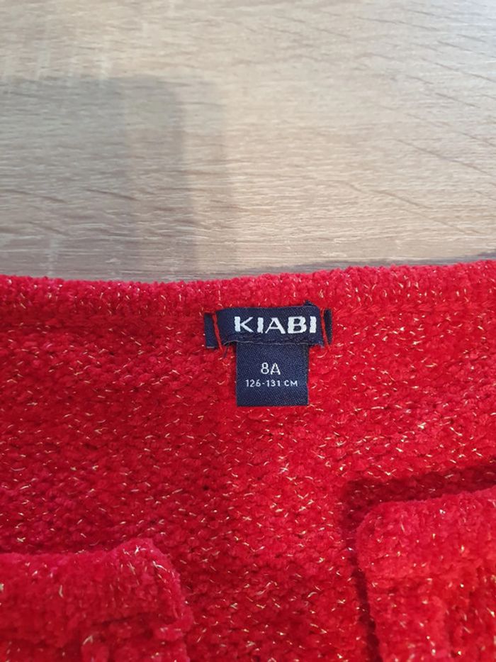 Gillet rouge doré - photo numéro 4