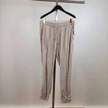 Pantalon fluide Gris clair, décontracté chic - Viscose / Coton Air Field T. 44 XXL
