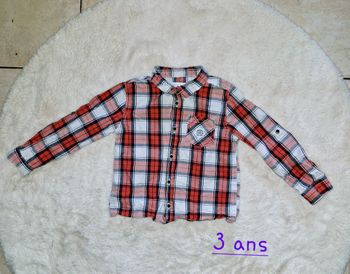Chemise garçon 3 ans