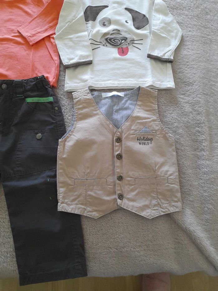 Lot vêtements garçon taille 2 ans - photo numéro 2