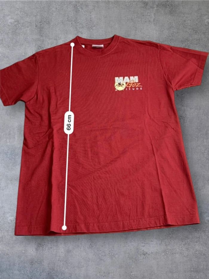 T-shirt, Imprimé, Rouge, S (293) - photo numéro 7