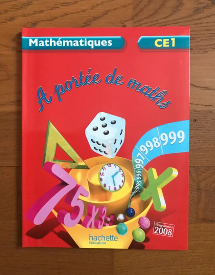 A portée de maths CE1 - Livre de l'élève