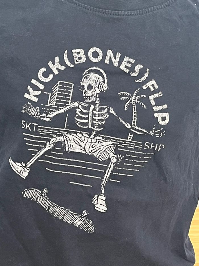 Tee shirt marine Kiabi - photo numéro 2