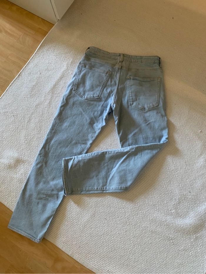 Pantalon bleu clair - photo numéro 2