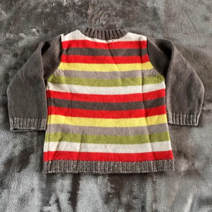 Pull en maille DPAM 12 mois - photo numéro 2