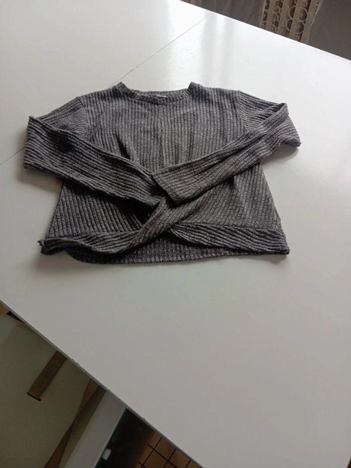Pull torsadé 11-12ans