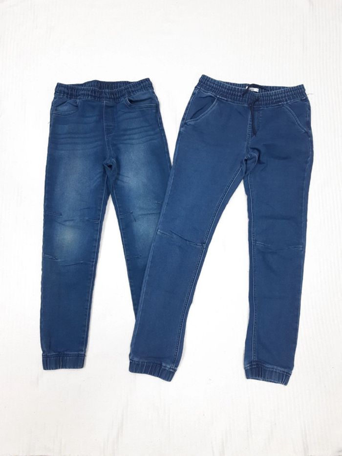 Lot de 2 pantalons jeans 12 ans