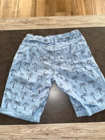 Short garçon GÉMO – Taille 12 ans – Motif palmier