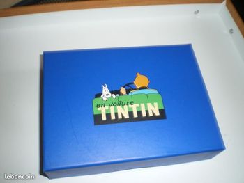 CARTES TINTIN DANS BOITE                             