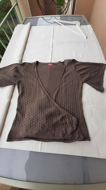 CACHE COEUR phildar Taille M