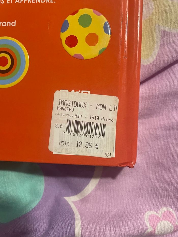 Livre « imagidoux » mon livre pour la maternelle > dès 10 mois > édition Grund - photo numéro 2