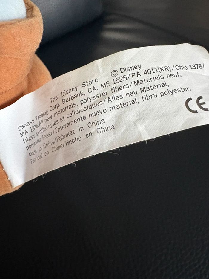 Peluche simplet de blanche neige et les sept nains, Disney store - photo numéro 3