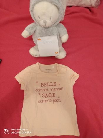 T shirt 6 mois